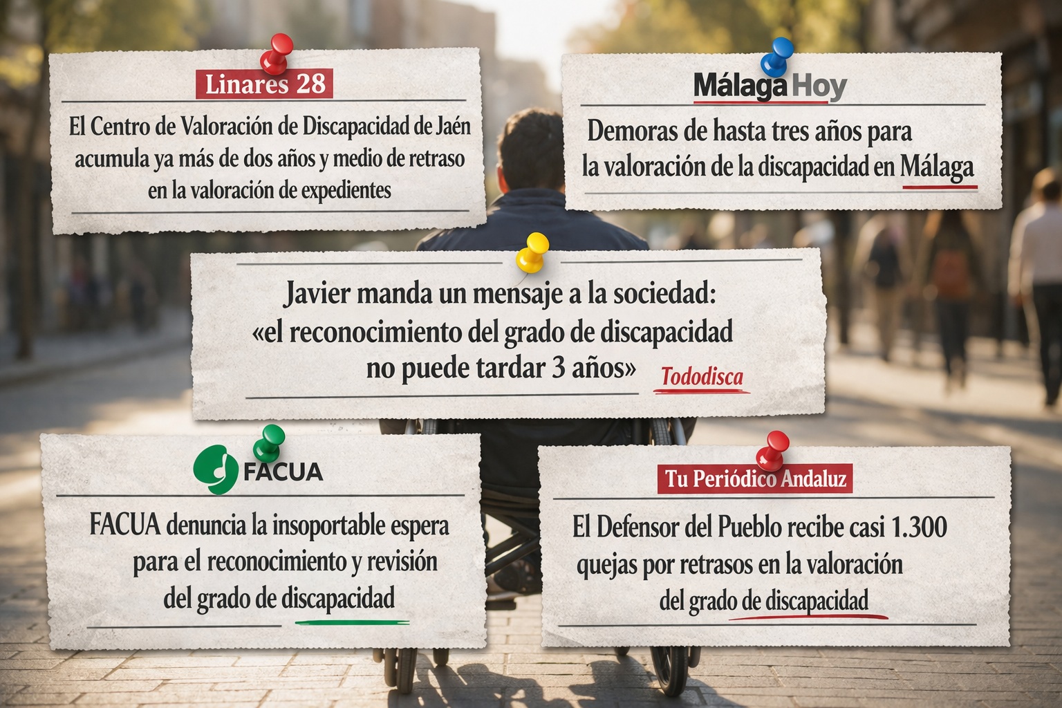 Más de dos años y medio para poder ser reconocidos por discapacidad