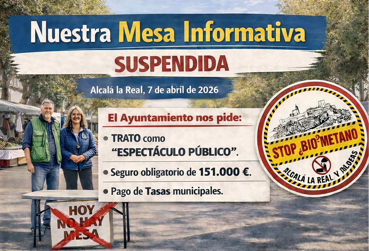 Stop Biometano denuncia que el Ayuntamiento obstaculiza su labor informativa sobre el proyecto