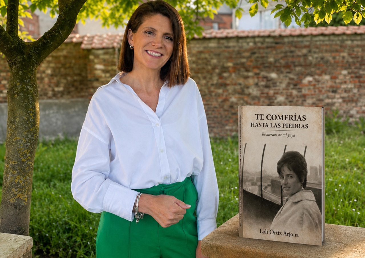 Loli Ortiz homenajea a su abuela charillera en el libro "Te comerías hasta las piedras"