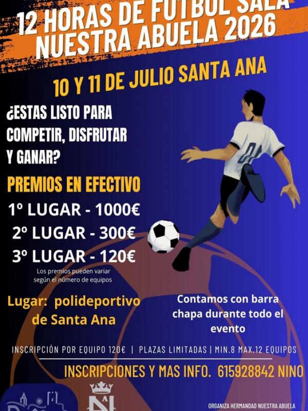 12 horas fútbol sala 