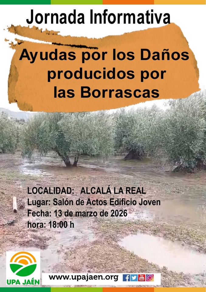 Jornada informativa sobre ayudas por las borrascas