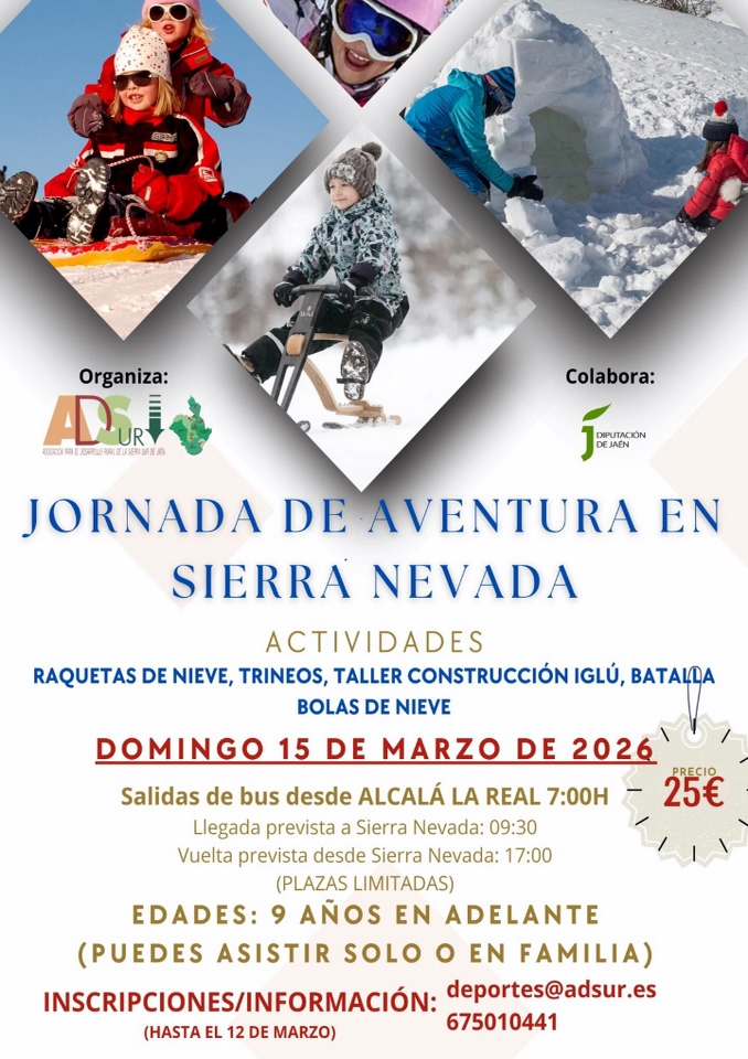 Jornada de aventura en Sierra Nevada