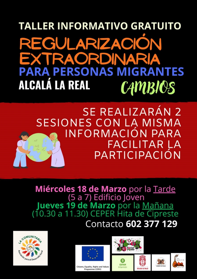 Taller: Regularización extraordinaria de migrantes