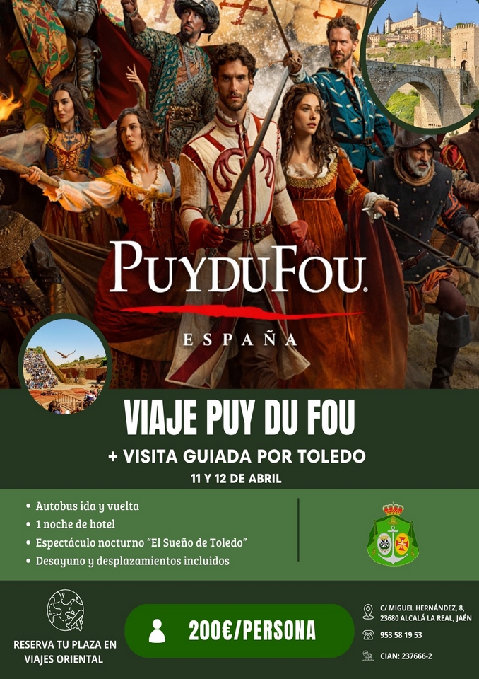 Viaje a Toledo - Puy du Fou