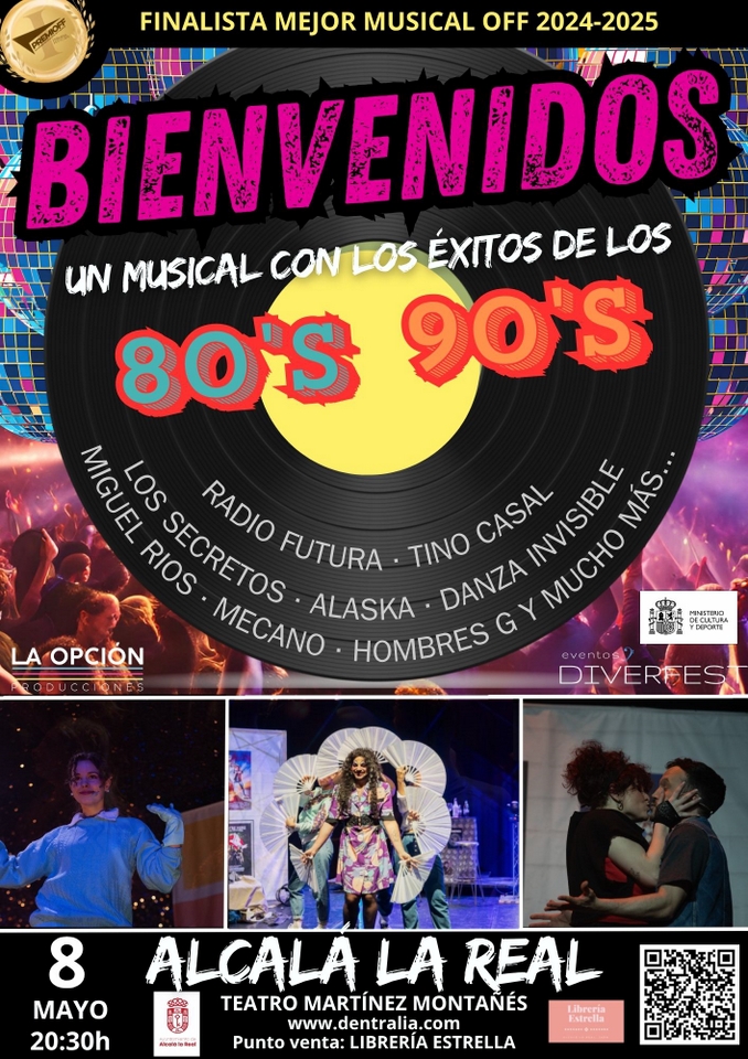 Bienvenidos, el musical de los 80's y 90's
