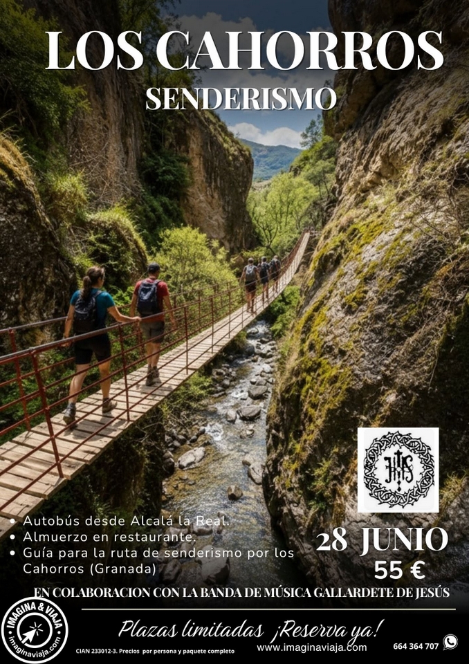Senderismo por Los Cahorros de Granada