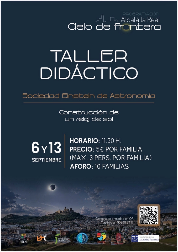 Taller didáctico de construcción de reloj de sol