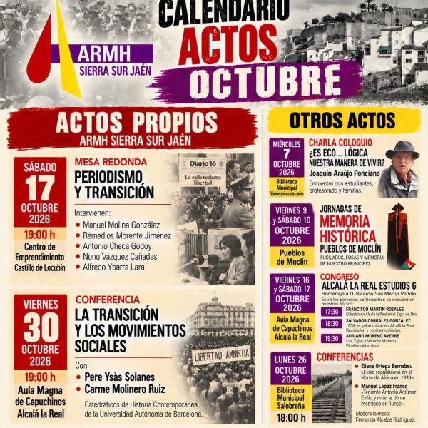 Conferencia La Transición y los movimientos sociales