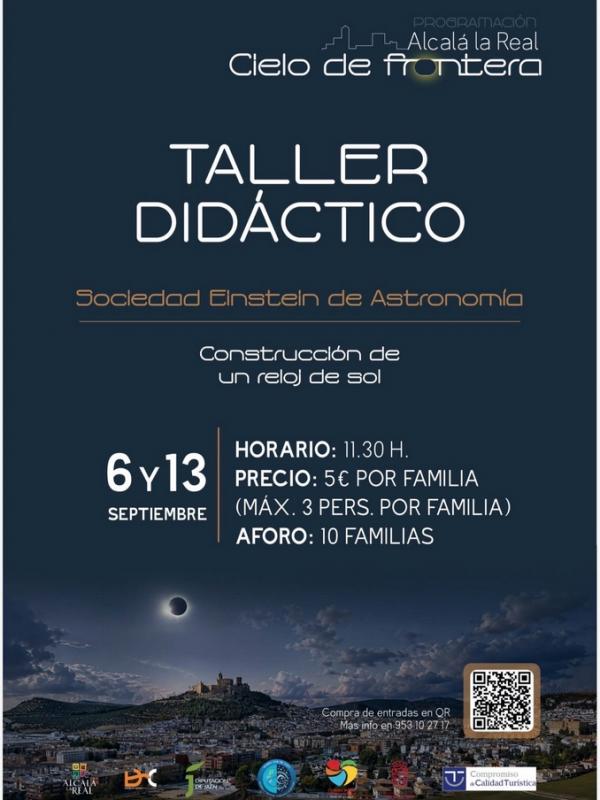 Taller didáctico de construcción de reloj de sol