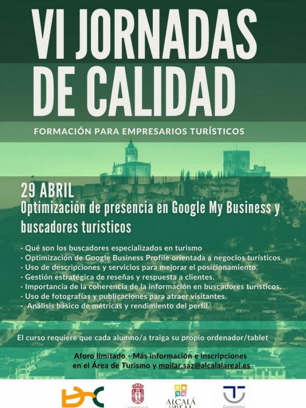 VI Jornadas de Calidad para empresarios turísticos